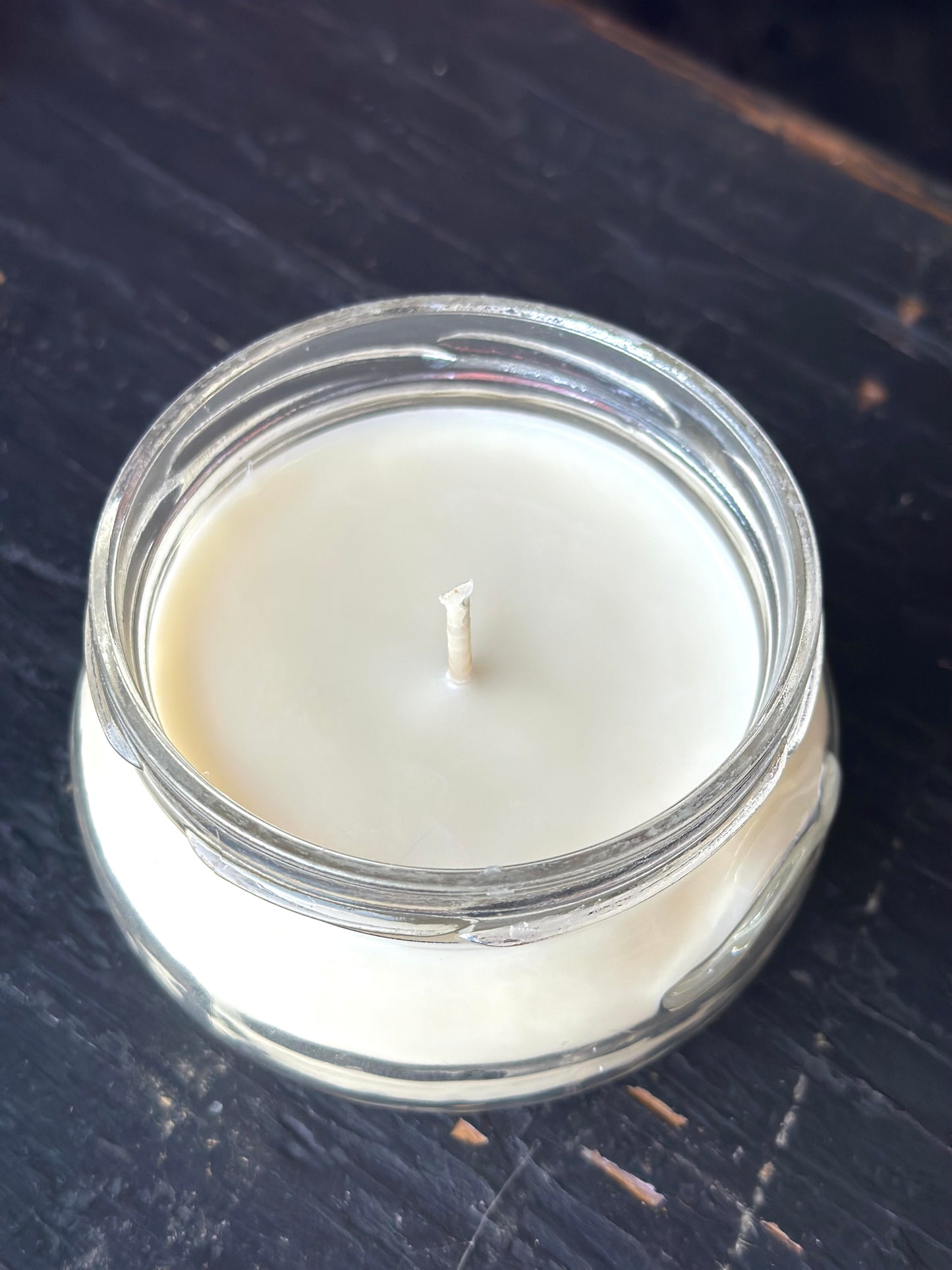 6oz Glass Jar Lotion Candle