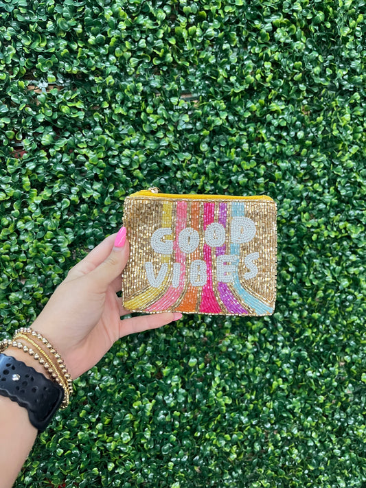 Good Vibes Coin Purse