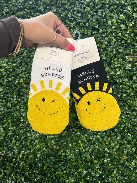 Hello Sunrise Sock