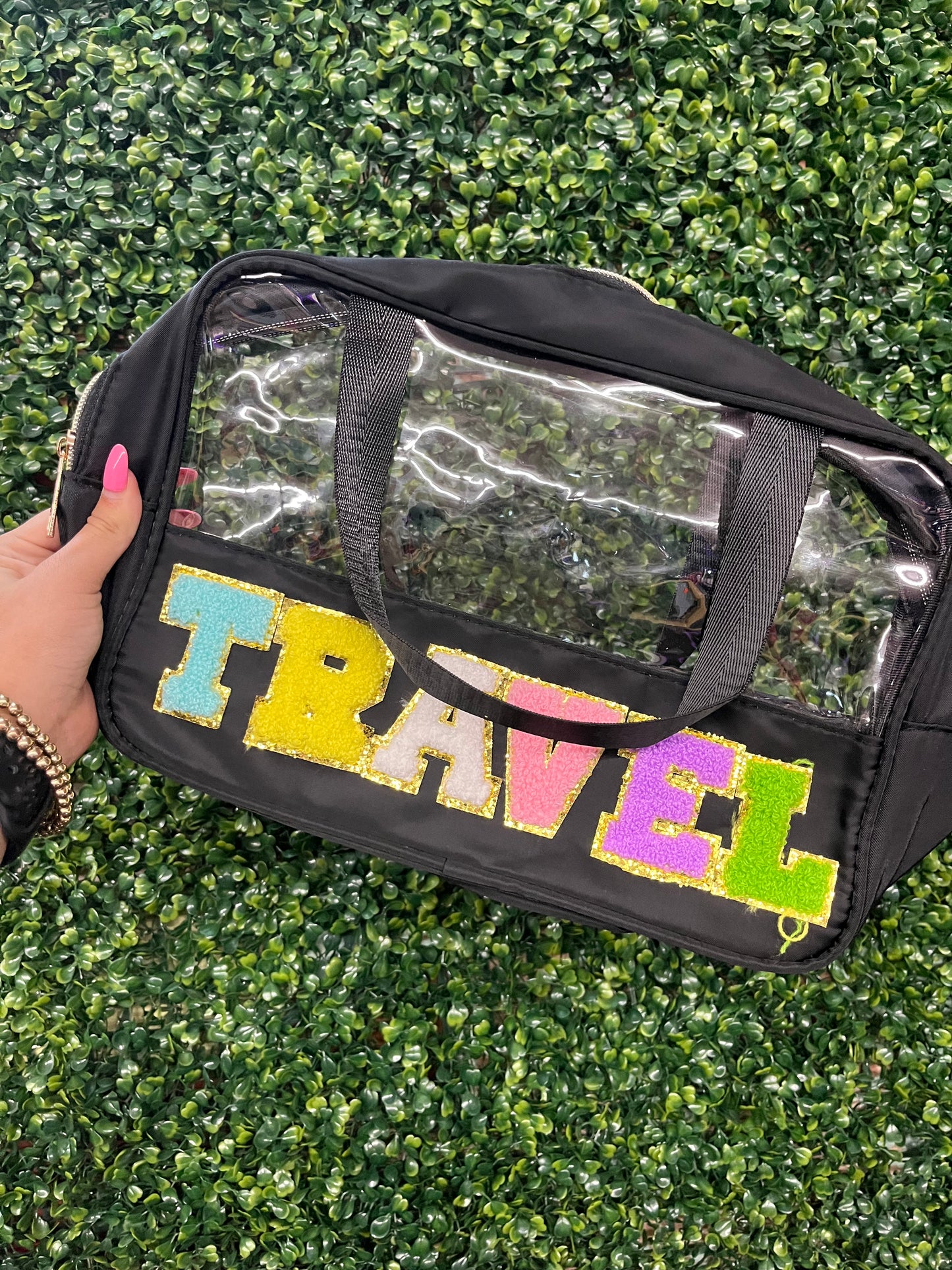 Clear Travel Bags w/ Handles