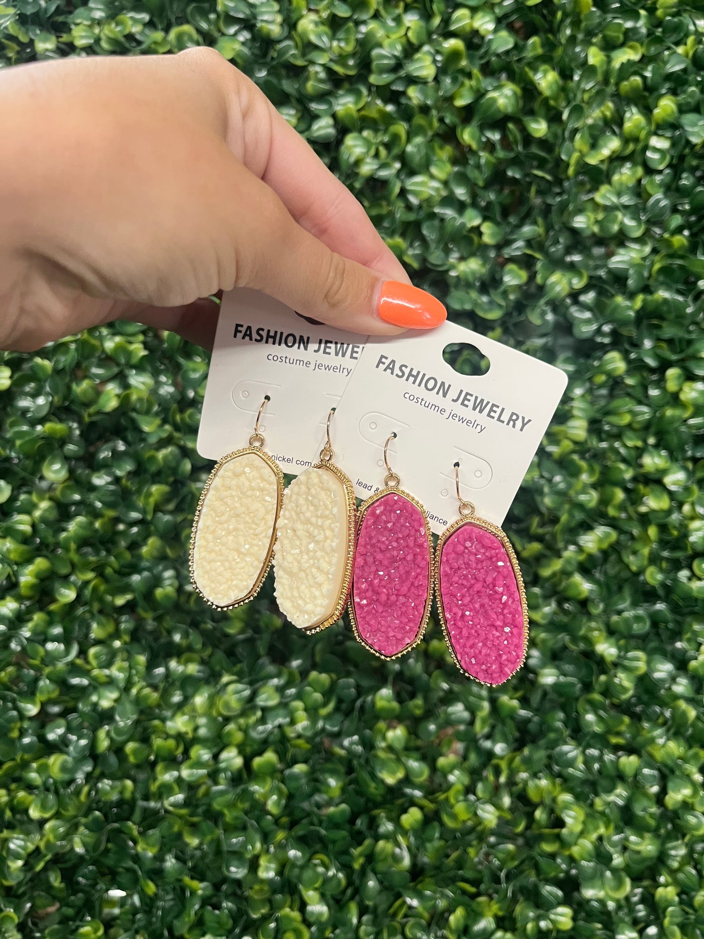 Druzy Earrings