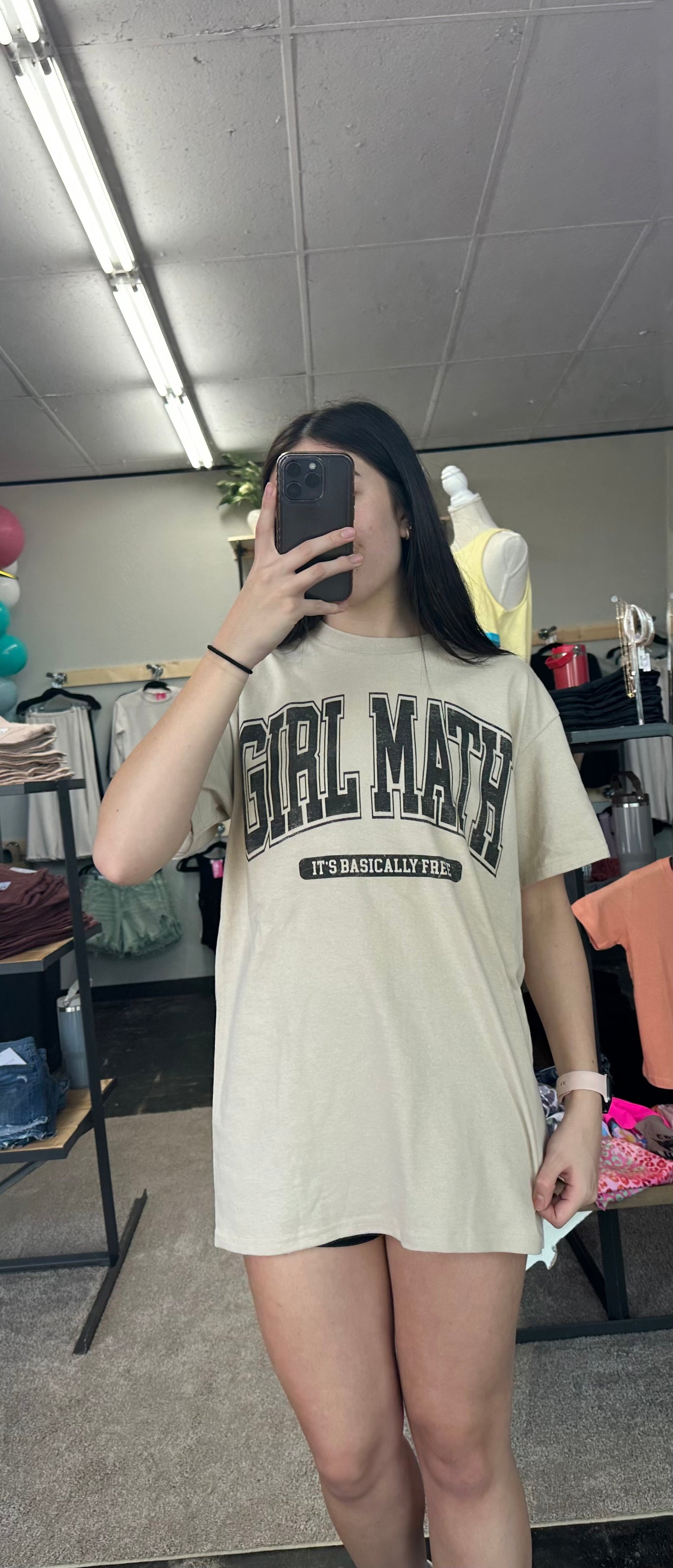 Girl Math Tee