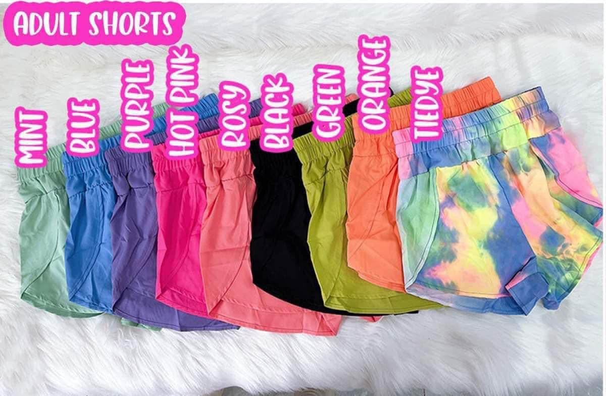 Adult Candy High Waist Shorts